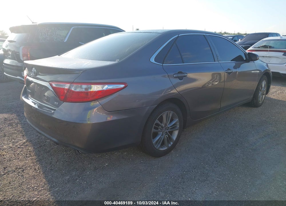 2015 TOYOTA CAMRY SE VIN: 4T1BF1FK3FU002439