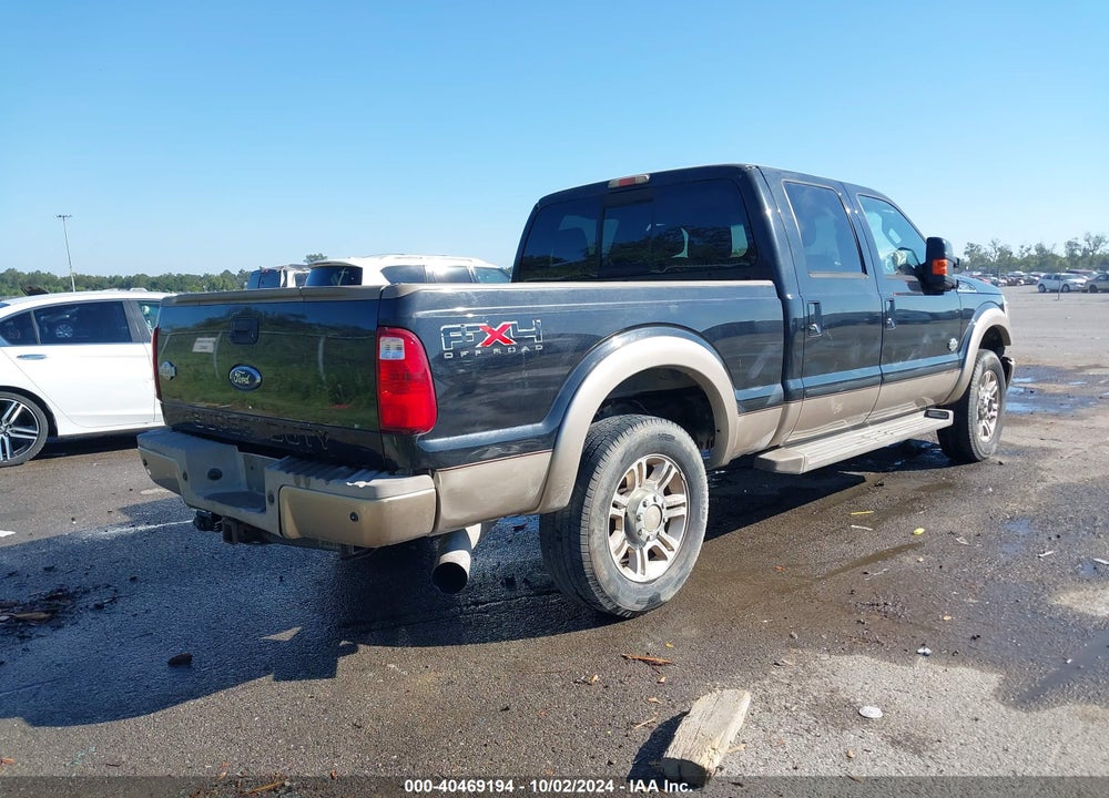 2011 FORD F250 VIN: 1FT7W2BT0BEB79601