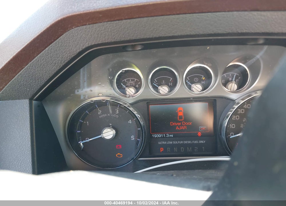 2011 FORD F250 VIN: 1FT7W2BT0BEB79601