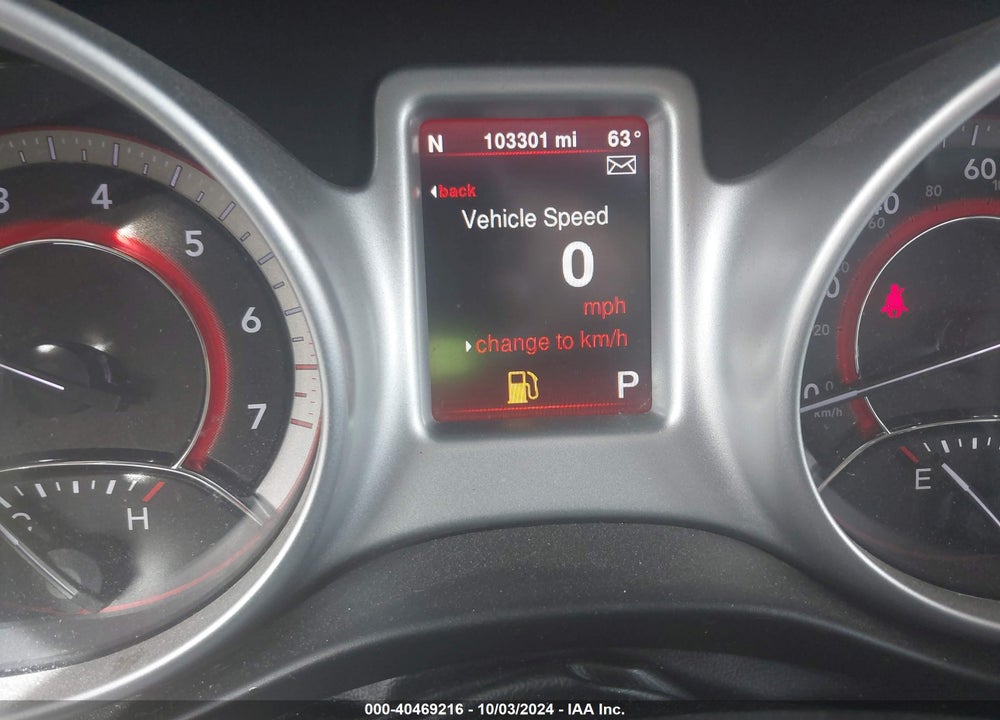 2015 DODGE JOURNEY SXT VIN: 3C4PDDBG8FT748740