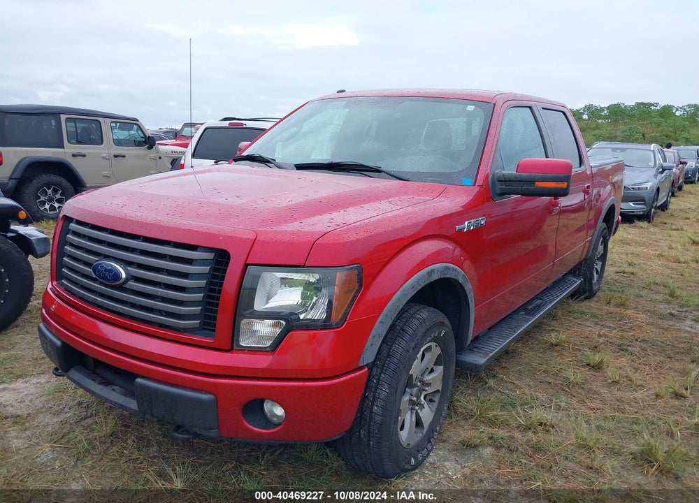 2012 FORD F-150 FX4 VIN: 1FTFW1EF4CKE21918