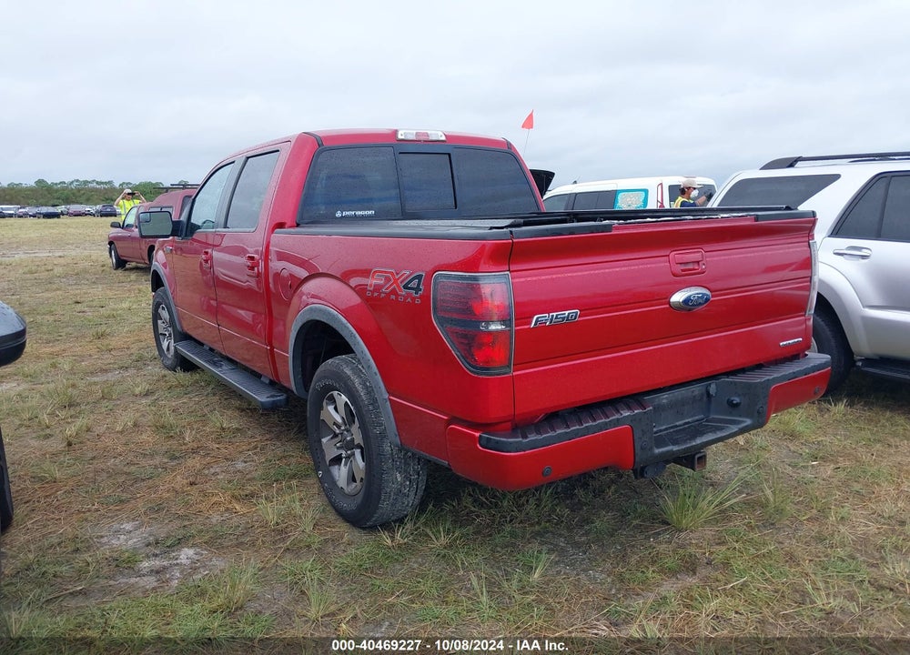 2012 FORD F-150 FX4 VIN: 1FTFW1EF4CKE21918