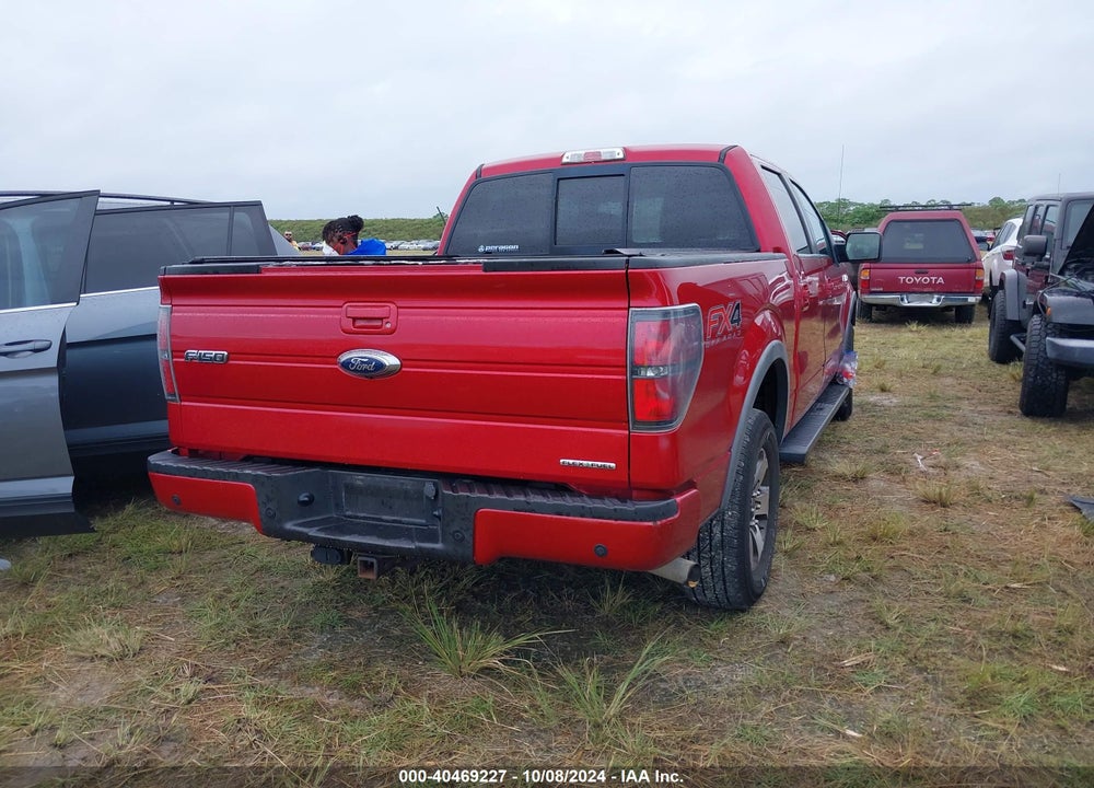 2012 FORD F-150 FX4 VIN: 1FTFW1EF4CKE21918