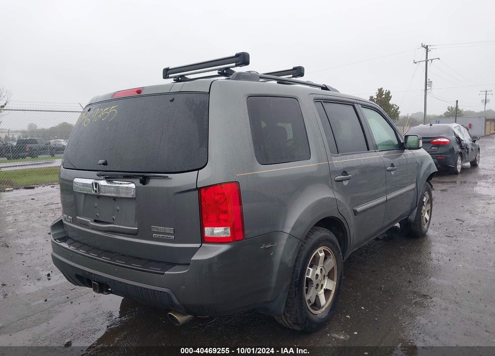 2009 HONDA PILOT TOURING VIN: 5FNYF388X9B007386