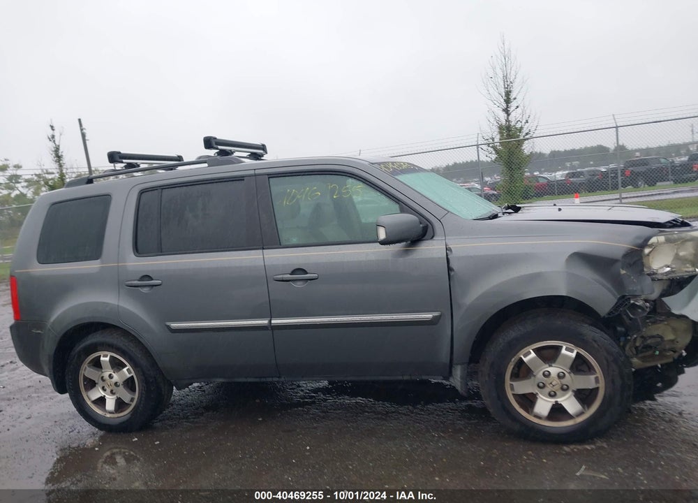 2009 HONDA PILOT TOURING VIN: 5FNYF388X9B007386