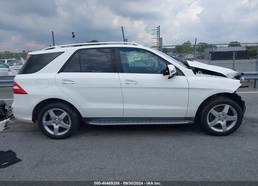 2015 MERCEDES-BENZ ML 350 VIN: 4JGDA5JB0FA517910