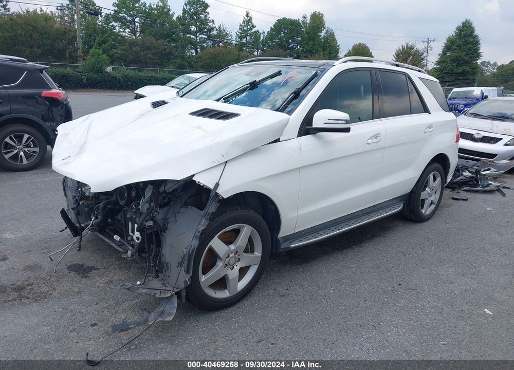 2015 MERCEDES-BENZ ML 350 VIN: 4JGDA5JB0FA517910