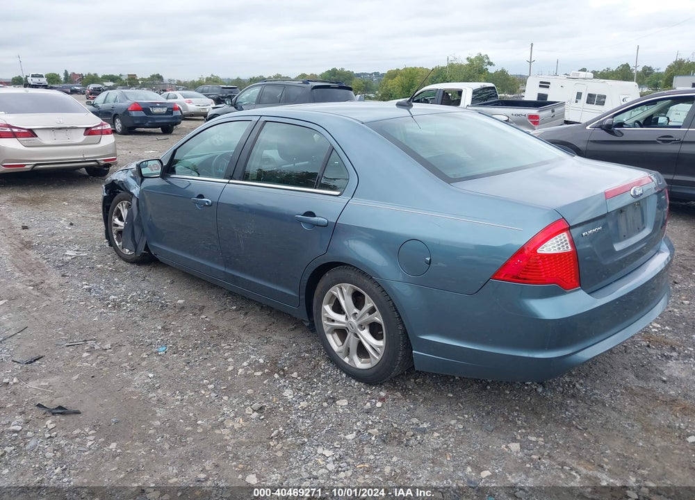 2012 FORD FUSION SE VIN: 3FAHP0HA6CR242152