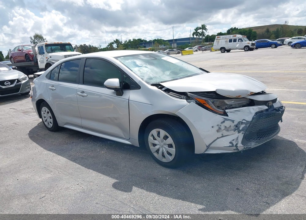 2021 TOYOTA COROLLA L VIN: JTDDPMAEXMJ122234