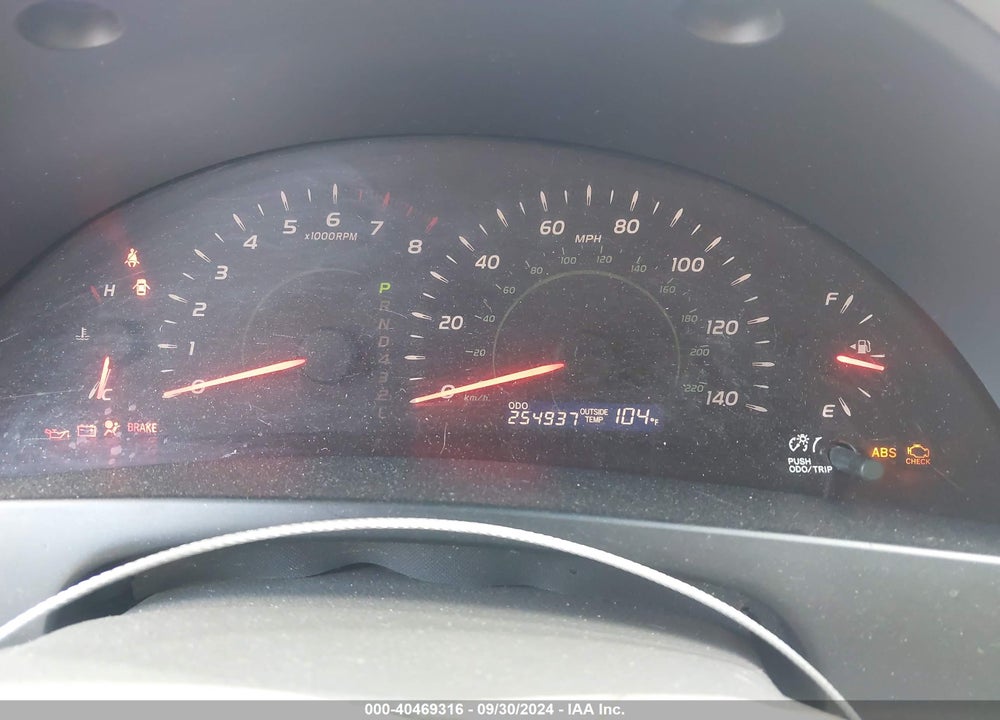 2007 TOYOTA CAMRY LE VIN: JTNBE46K773100885