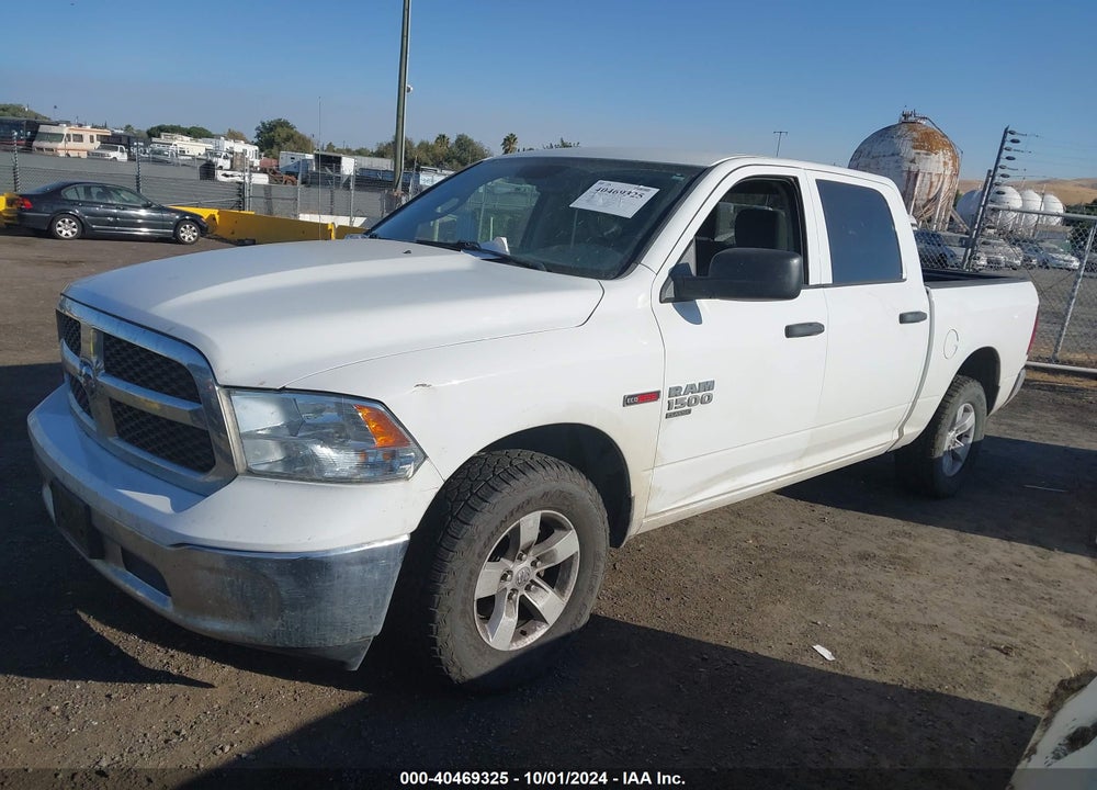 2019 RAM 1500 CLASSIC TRADESMAN 4X4 5'7 BOX VIN: 1C6RR7KM0KS726171