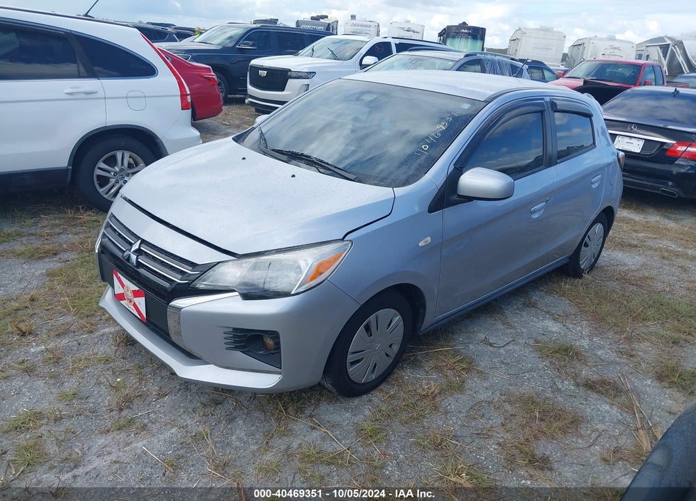 2021 MITSUBISHI MIRAGE CARBONITE EDITION/ES/LE VIN: ML32AUHJ3MH011868