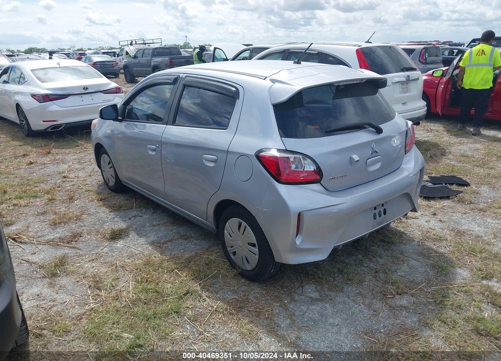 2021 MITSUBISHI MIRAGE CARBONITE EDITION/ES/LE VIN: ML32AUHJ3MH011868