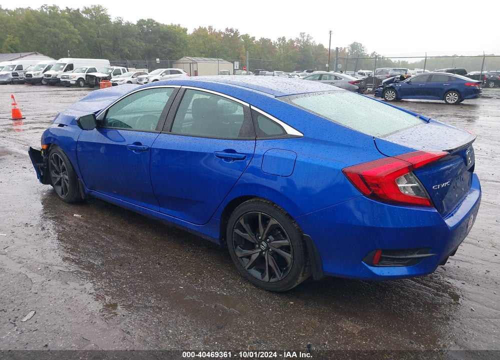 2020 HONDA CIVIC SPORT VIN: 2HGFC2F85LH571415