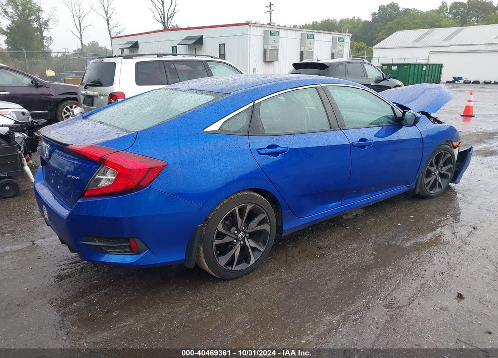 2020 HONDA CIVIC SPORT VIN: 2HGFC2F85LH571415
