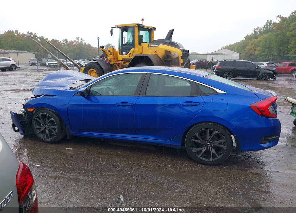 2020 HONDA CIVIC SPORT VIN: 2HGFC2F85LH571415