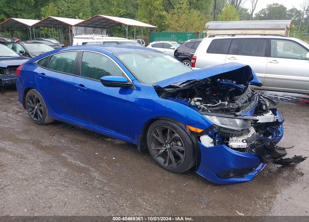 2020 HONDA CIVIC SPORT VIN: 2HGFC2F85LH571415