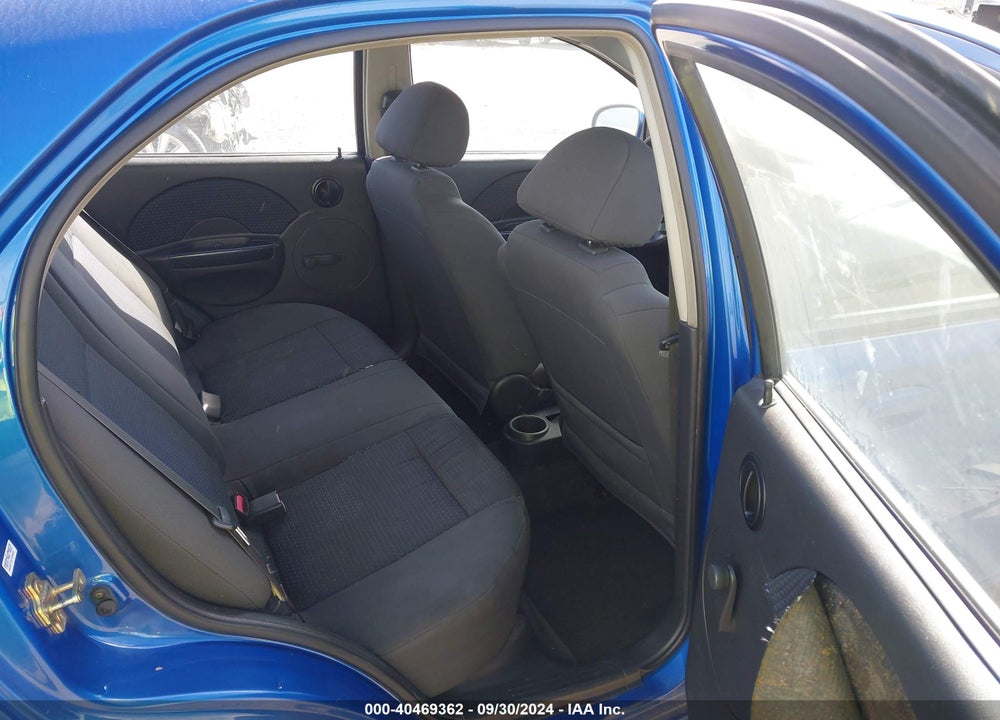 2006 CHEVROLET AVEO LS VIN: KL1TD56666B667945