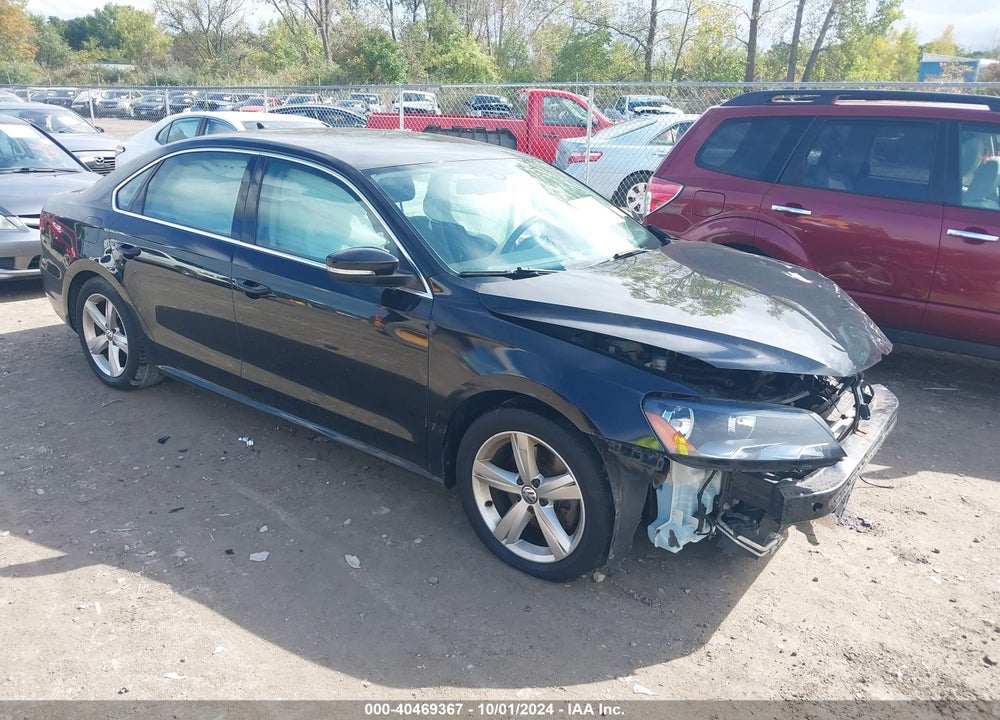 2014 VOLKSWAGEN PASSAT 1.8T SE VIN: 1VWBT7A30EC114780