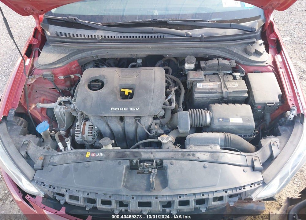 2017 HYUNDAI ELANTRA SE VIN: KMHD74LF0HU112043