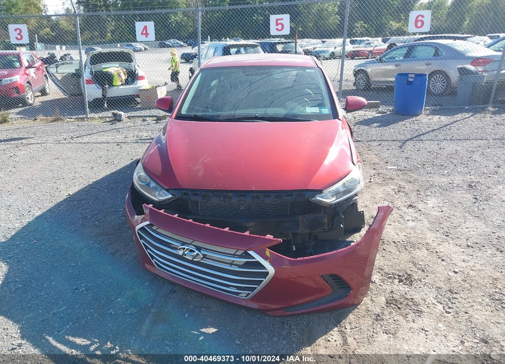 2017 HYUNDAI ELANTRA SE VIN: KMHD74LF0HU112043