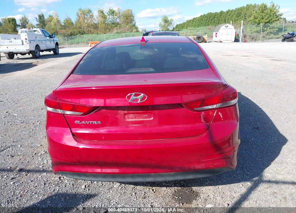 2017 HYUNDAI ELANTRA SE VIN: KMHD74LF0HU112043