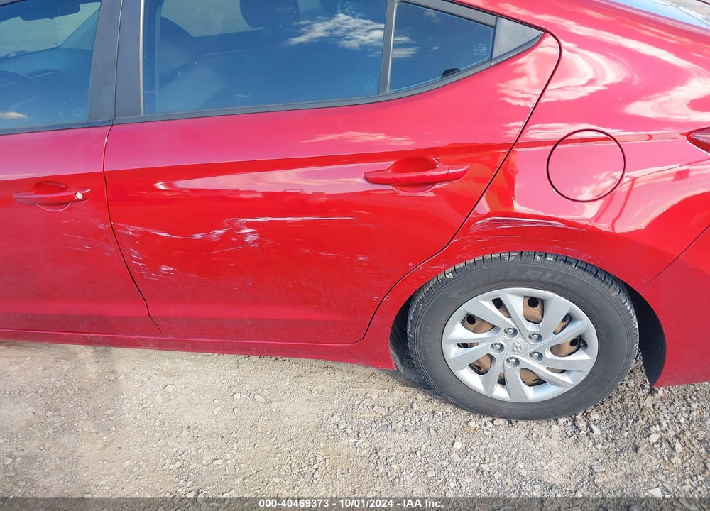 2017 HYUNDAI ELANTRA SE VIN: KMHD74LF0HU112043