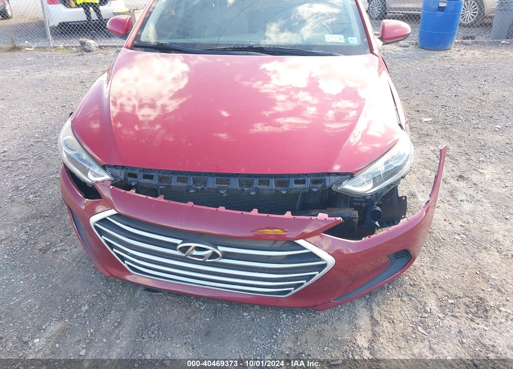2017 HYUNDAI ELANTRA SE VIN: KMHD74LF0HU112043
