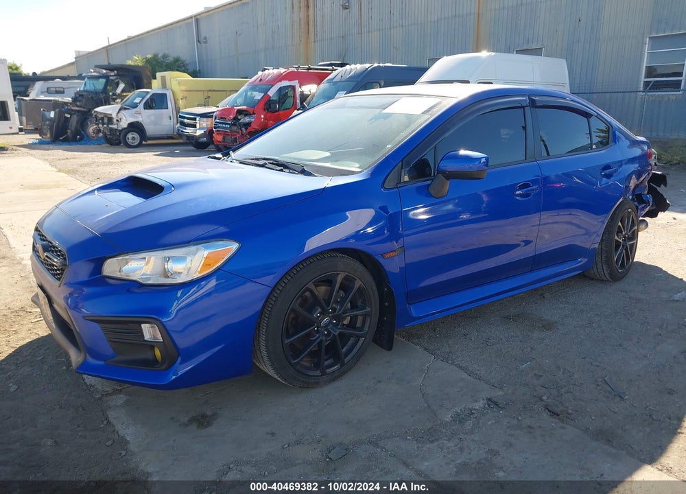 2020 SUBARU WRX PREMIUM VIN: JF1VA1C68L9826173