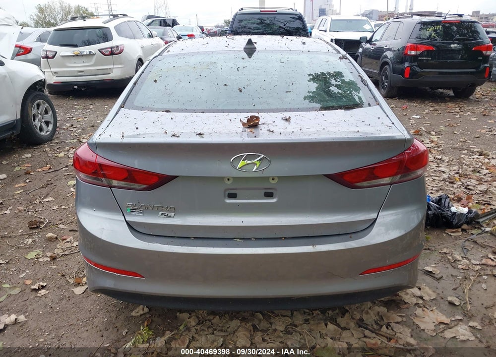 2017 HYUNDAI ELANTRA SE VIN: 5NPD74LF5HH208247