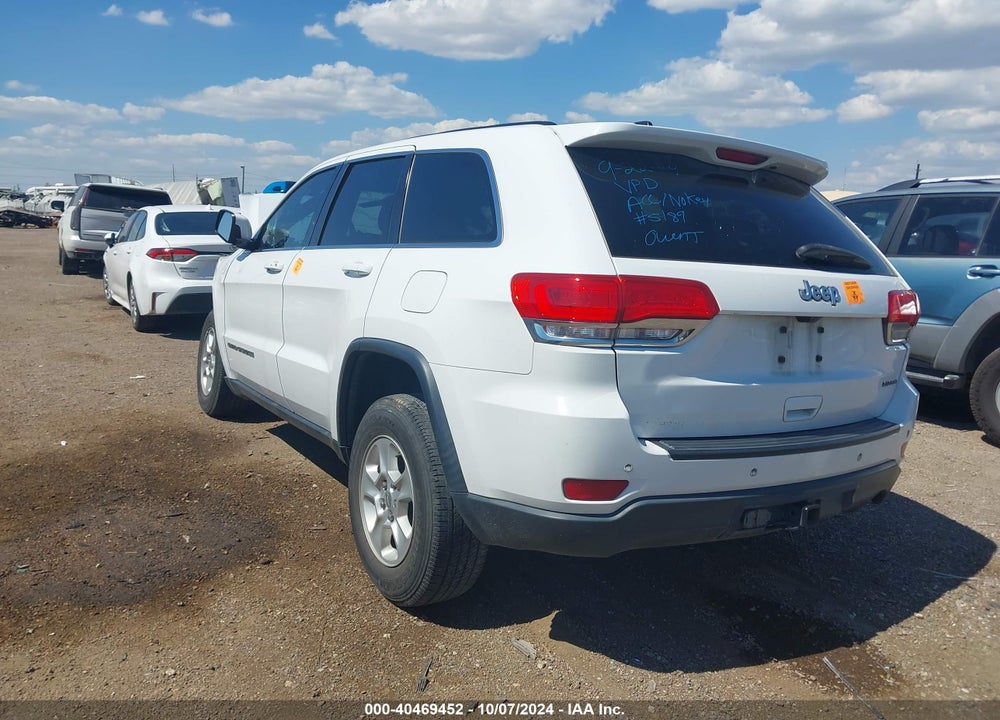 2017 JEEP GRAND CHEROKEE LAREDO 4X2 VIN: 1C4RJEAG2HC717359