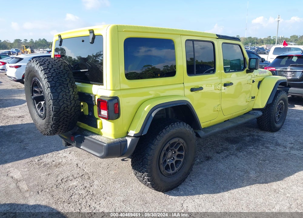 2023 ANGLER JEEP WR 4-DOOR HIGH TIDE 4X4 VIN: 1C4HJXDG5PW646948