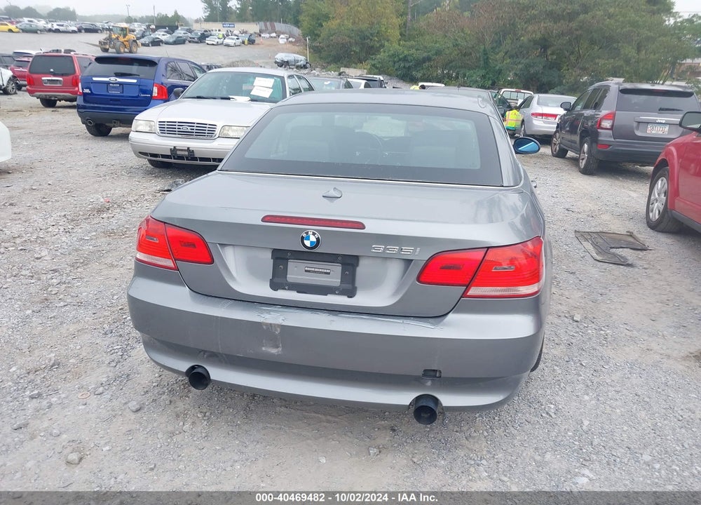 2008 BMW 335I VIN: WBAWL735X8PX44576