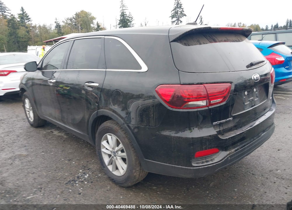 2019 KIA SORENTO 2.4L L VIN: 5XYPG4A31KG582729