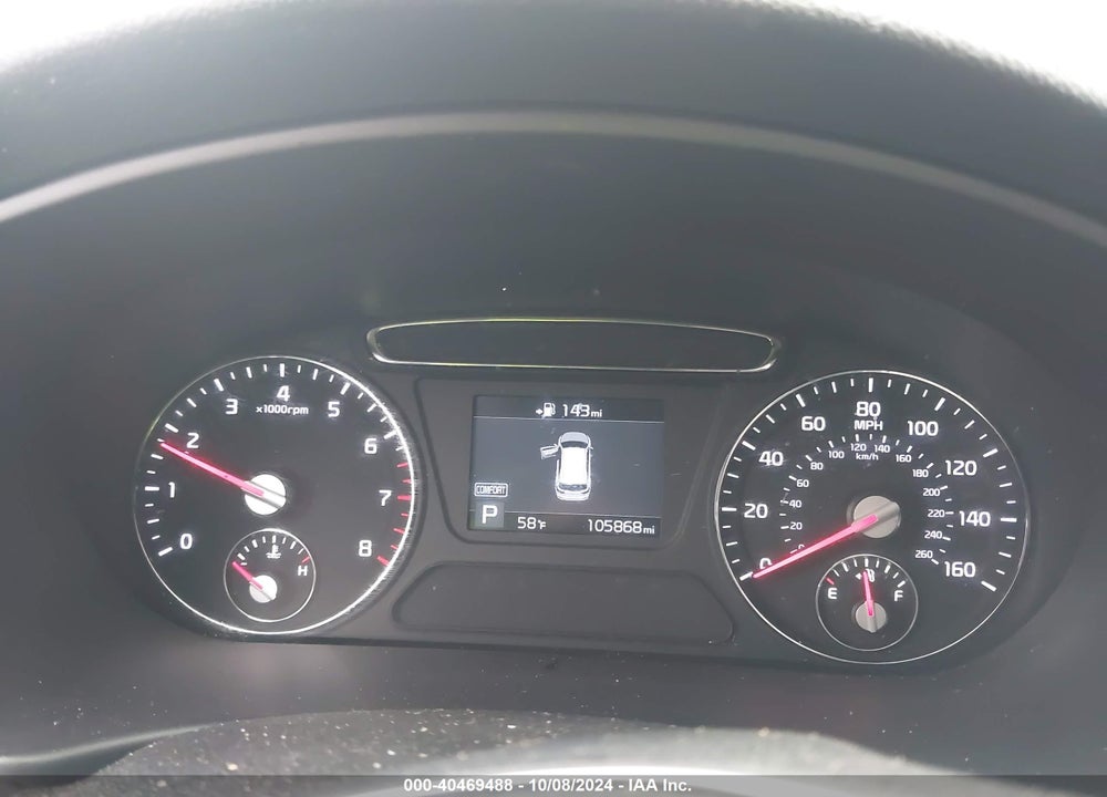 2019 KIA SORENTO 2.4L L VIN: 5XYPG4A31KG582729