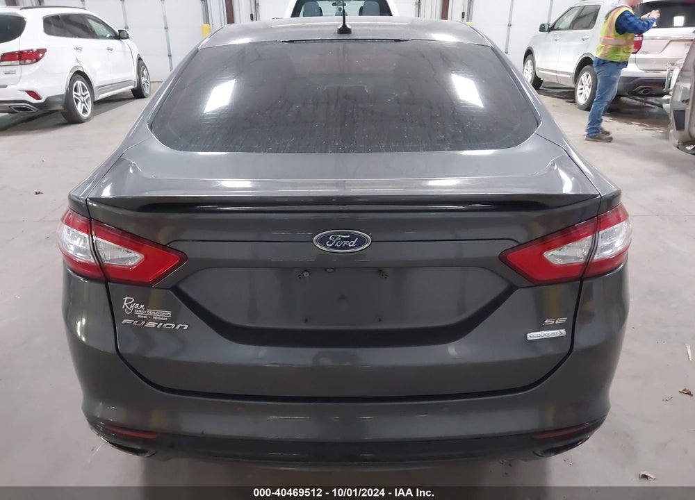 2016 FORD FUSION SE VIN: 3FA6P0H96GR304295