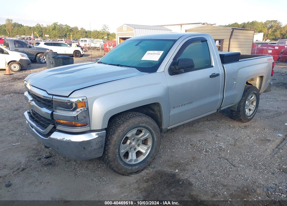 2018 CHEVROLET SILVERADO 1500 WT VIN: 1GCNKNEH7JZ179503