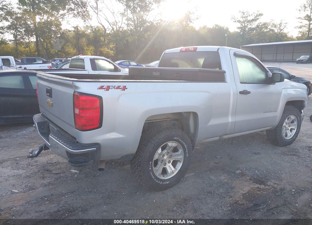 2018 CHEVROLET SILVERADO 1500 WT VIN: 1GCNKNEH7JZ179503