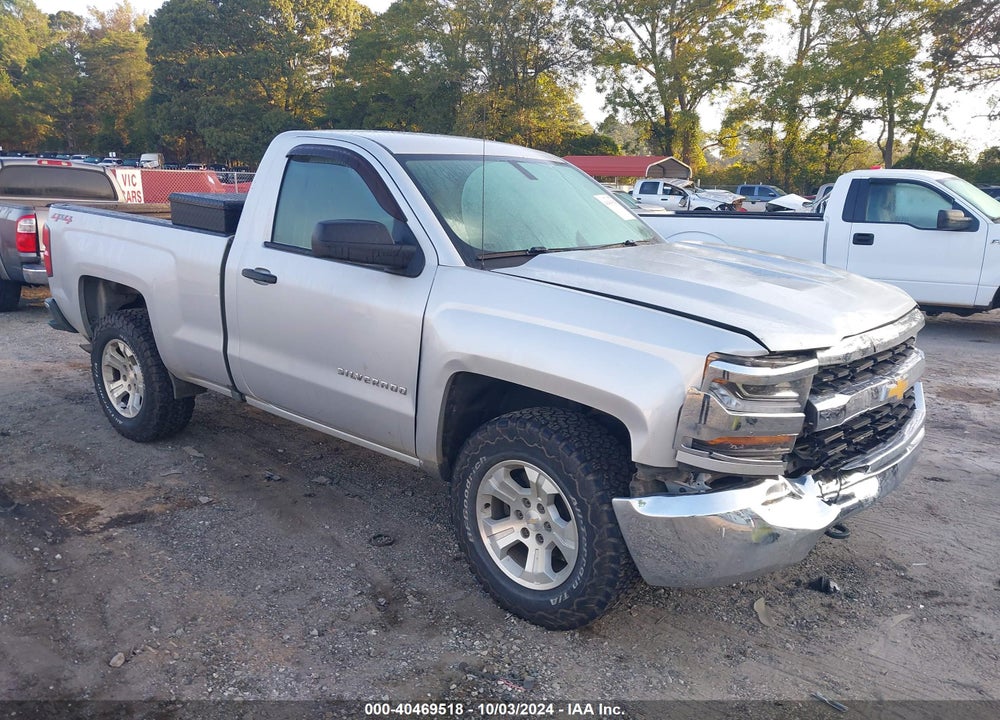 2018 CHEVROLET SILVERADO 1500 WT VIN: 1GCNKNEH7JZ179503