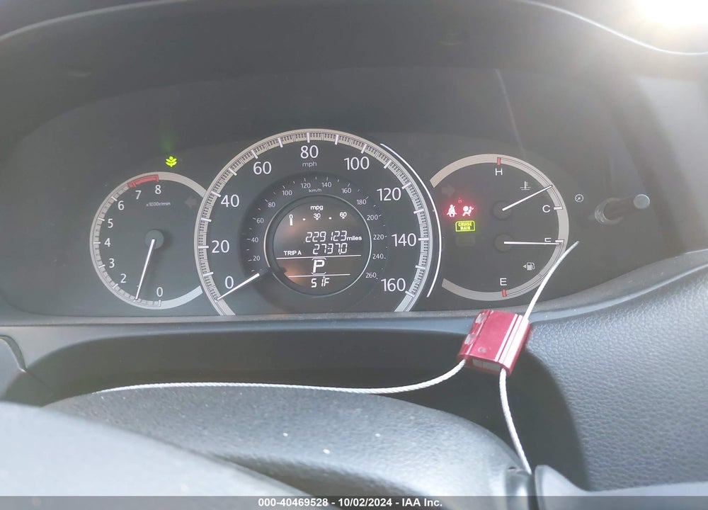 2013 HONDA ACCORD EX-L VIN: 1HGCR2F87DA103249