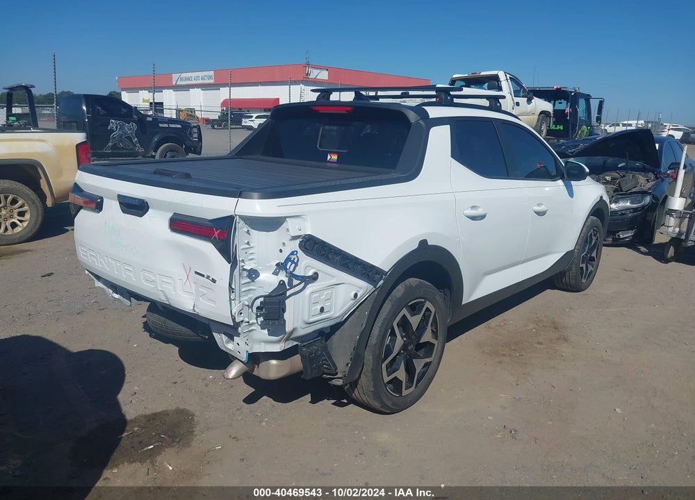 2022 HYUNDAI SANTA CRUZ LIMITED VIN: 5NTJEDAF3NH031058