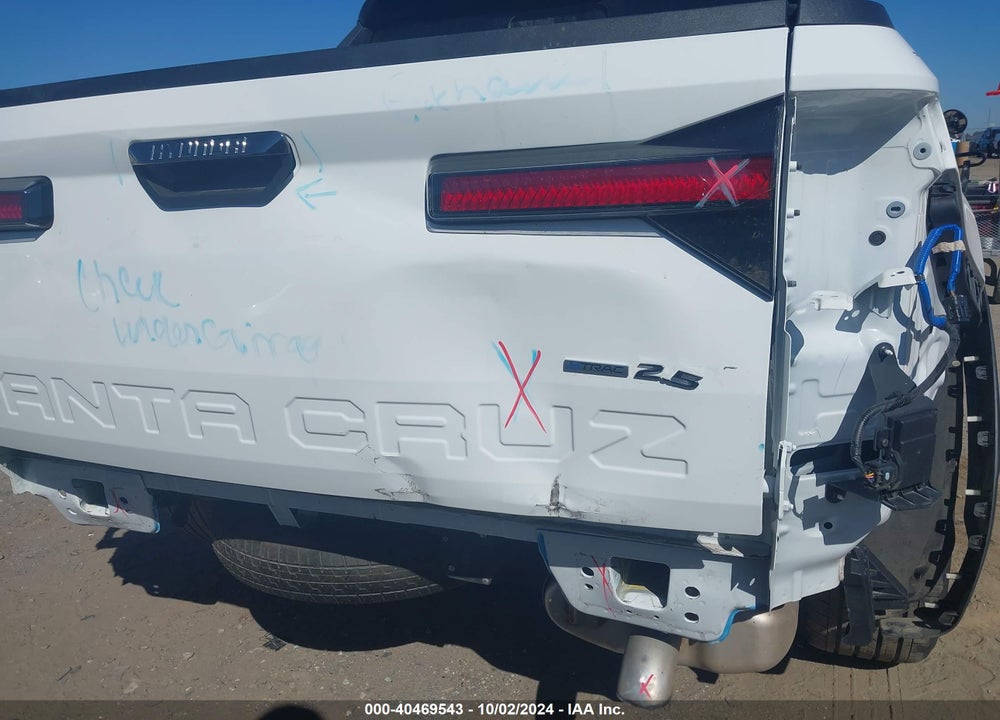 2022 HYUNDAI SANTA CRUZ LIMITED VIN: 5NTJEDAF3NH031058