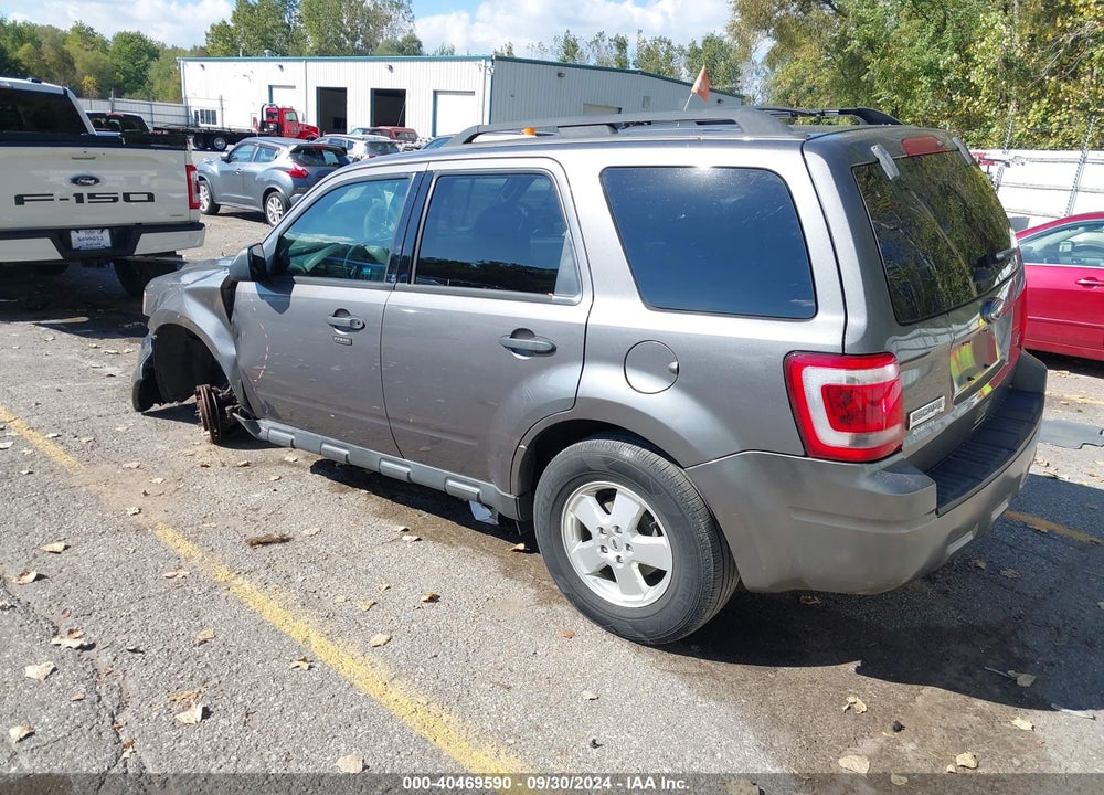 2012 FORD ESCAPE XLT VIN: 1FMCU0DG7CKB22724