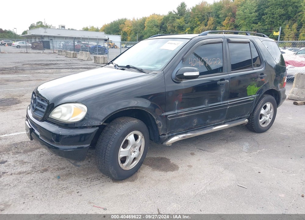 2003 MERCEDES-BENZ ML 320 VIN: 4JGAB54E43A387762
