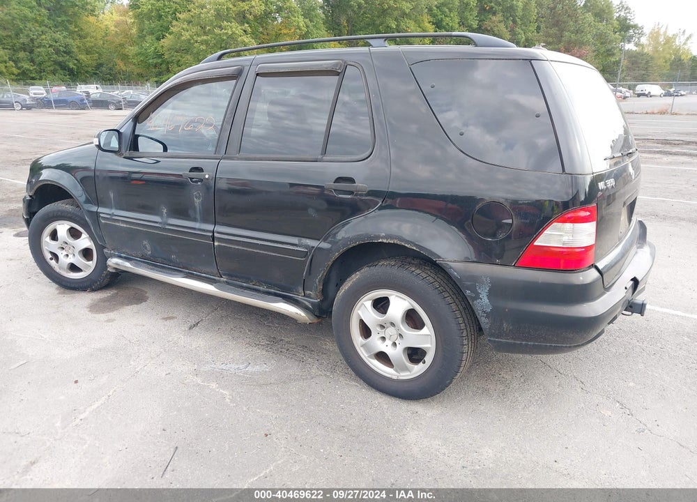 2003 MERCEDES-BENZ ML 320 VIN: 4JGAB54E43A387762