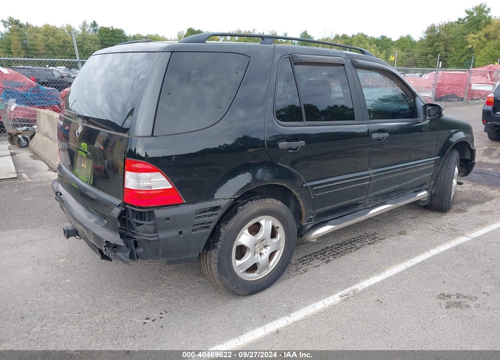 2003 MERCEDES-BENZ ML 320 VIN: 4JGAB54E43A387762