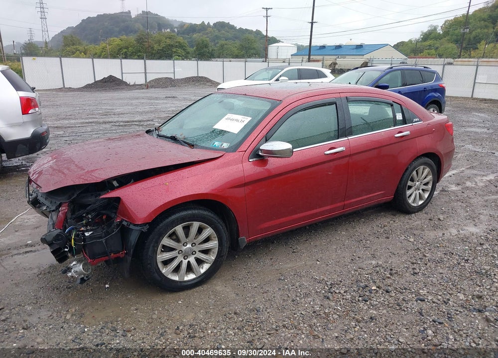 2012 CHRYSLER 200 LIMITED VIN: 1C3CCBCBXCN306244