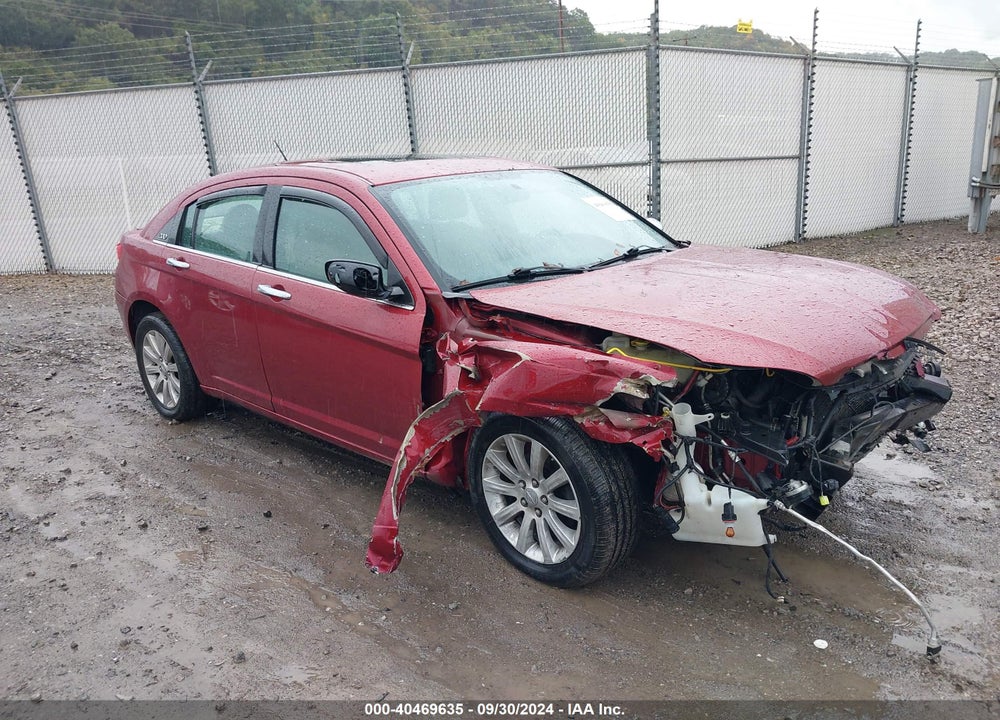 2012 CHRYSLER 200 LIMITED VIN: 1C3CCBCBXCN306244