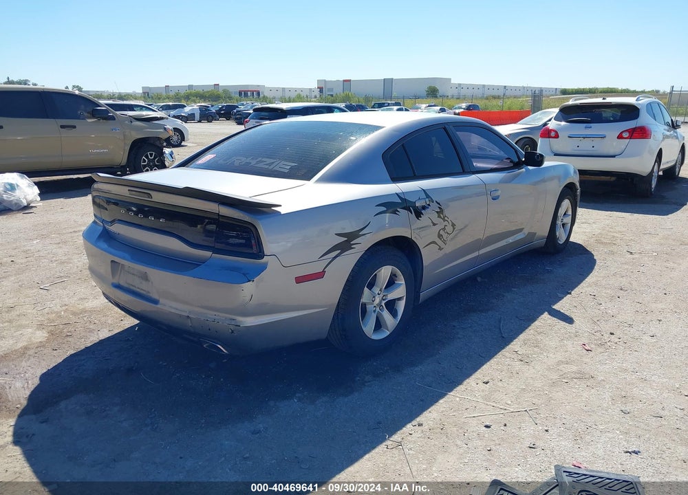2014 DODGE CHARGER SE VIN: 2C3CDXBG8EH321960