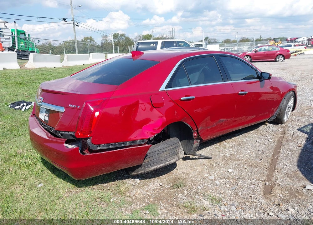 2016 CADILLAC CTS LUXURY COLLECTION VIN: 1G6AR5SX3G0193274